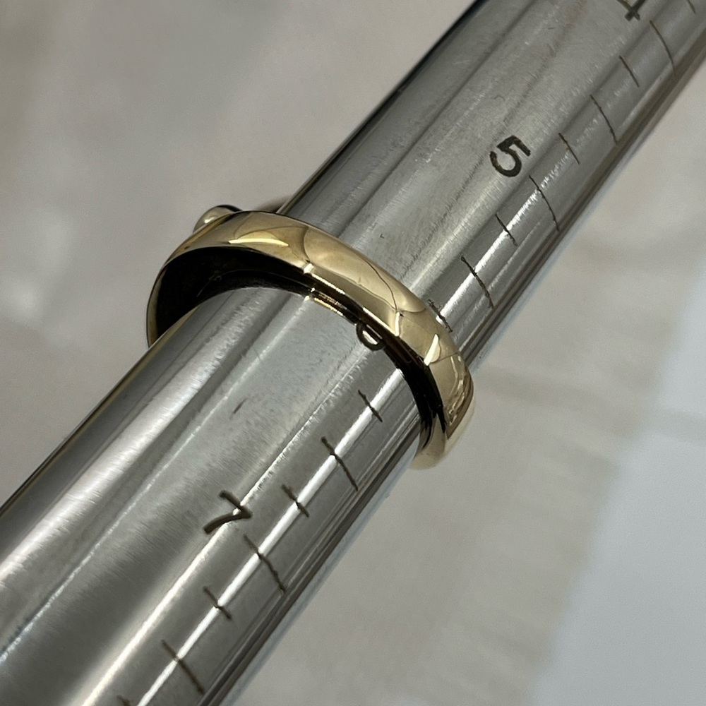 Vintage Estate Ring 925 Gold with Blue Chalcedony and Accent Stones - Picture 11 of 15